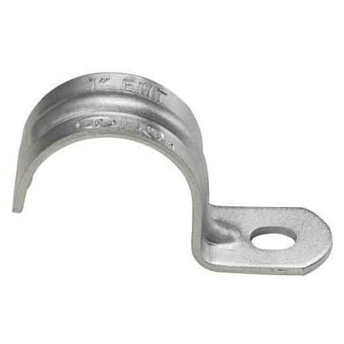 Crouse-Hinds 412 1-Hole Heavy Gauge Conduit Clamp, 1 in Conduit, Steel