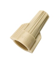 30-641JIDEAL® Twister® 30-641J 341 Twist-On Wire Connector, Ribbed/Winged Shell, Square Wire Spring, 22 to 8 AWG Solid/Stranded Wire, Copolymer