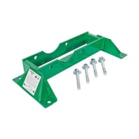 00865Greenlee® 00865 Floor Mount Assembly, For Use With Ultra Tugger® 8 6800 Cable Puller, 5/8 in Holes at least 152 mm Deep, Steel, Green