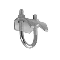 O-Z/Gedney UBC-150G Type UBC Right Angle Conduit K-Clamp, 1-1/2 in, For Use With EMT/IMC/Rigid Metal Conduit, Malleable Iron, Hot Dip Galvanized