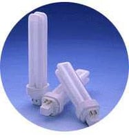 Sylvania DULUX® D ECOLOGIC® CF13DD/E/835/ECO/20671 Double Tube Compact Fluorescent Lamp, 13 W, 4-Pin G24q-1 CFL Lamp, T4X2 Shape, 900 Lumens
