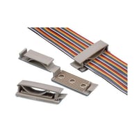 Panduit® FCH2-A-T14 Latching Flat Cable Holder, 1 lb Load, Nylon 6.6