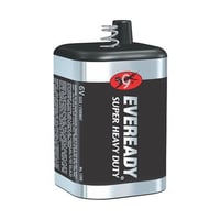 Eveready® 1209 Super Heavy Duty Lantern Battery, 6 V V Nominal, 11000 mAh Nominal