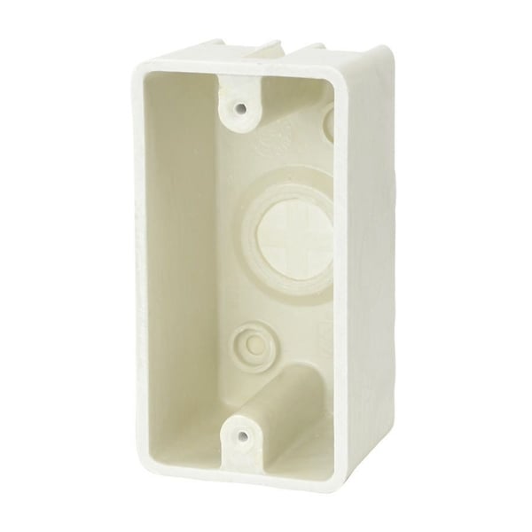 FiberglassBOX™ 9318 Electrical Box, Fiberglass Reinforced Polyester BMC, 12.5 cu-in, 1 Gangs