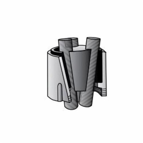 S-1500-2O-Z/Gedney S-1500-2 1-Piece Plug Cable Support With Pozi-Grip S-Style Wedging Plug, 1-1/2 in, Surface Mount, Ductile Iron/Malleable Iron