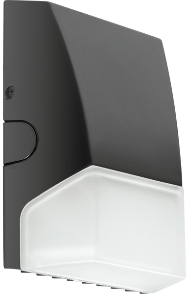 BRISKS11LRAB BRISKS11L BRISK™ Economical Outdoor Wallpack, LED Lamp, 9.4 W Fixture, 120/208/240/277 VAC, Bronze/Polyester Powder Coated Housing