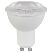 S8677SATCO® S8677 Dimmable LED Lamp, 6.5 W, 50 W Incandescent Equivalent, 2-Pin GU10/Sub-Miniature LED Lamp, MR16 Shape, 500 Lumens