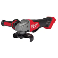 2880-20Milwaukee® 2880-20 M18™ FUEL™ Cordless Angle Grinder, 5 in Dia Wheel, 5/8-11 UNC Arbor/Shank, 18 V, M18™ Lithium-Ion Battery, Paddle Switch