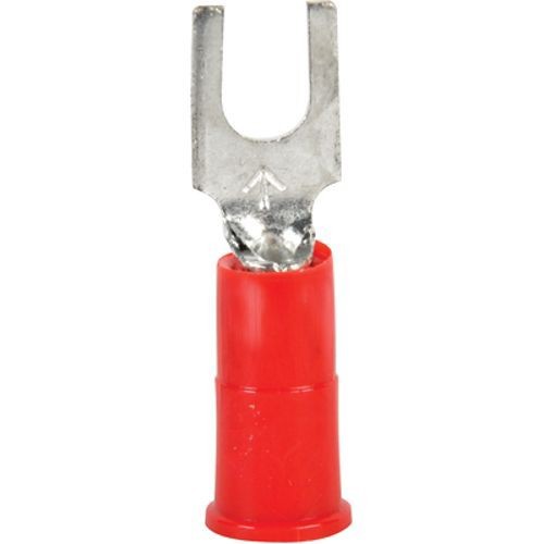 3M™ Highland™ 051128-59994 Insulated Block Fork Terminal, 22 - 18 AWG Conductor, 0.85 in L, Butted Seam Barrel, Copper