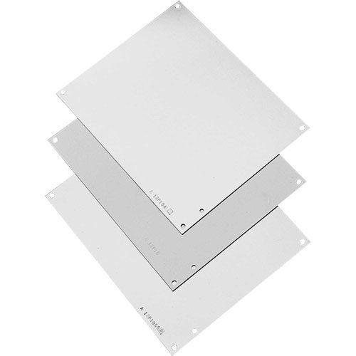 nVent HOFFMAN A6P6 Enclosure Panel, 4.88 in W x 4.88 in H, Steel, White