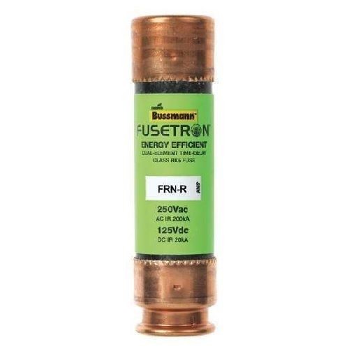 Bussmann® FRN-R Current Limiting Time Delay Fuse, 9 A, 250 VAC/125 VDC, 200/20 kA Interrupt, Class RK5