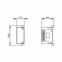 3RT29261BD00SIRIUS 3RT29261BB00 Surge Suppressor, 50/60 Hz, 70 VDC/48 VDC Coil