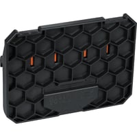 54875MBKlein® 54875MB Case Adapter Rail Attachment, For Use With MODbox Rail System Components, Hard Plastic, Dark Gray