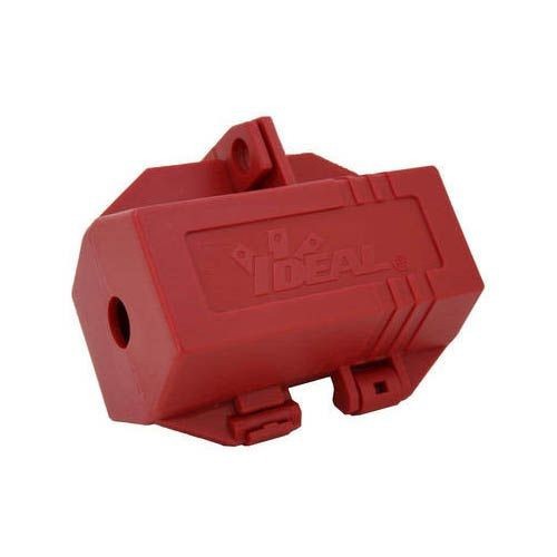 IDEAL® 44-818 Plug Lockout, 3/8 in Dia Max Padlock Shackle, Plastic