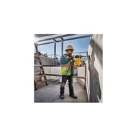 D25333KDeWALT® D25333K Corded Rotary Hammer Kit, 1-1/8 in SDS Plus® Chuck, 0 to 5200 bpm, 0 to 1150 rpm No-Load, 2-1/2 in Max Core Bit Compatibility, 1-1/8 in Max Solid Bit Capacity, 13.97 in OAL