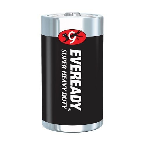 Eveready 1250 Dry Cell Battery, D Battery, 1.5 V