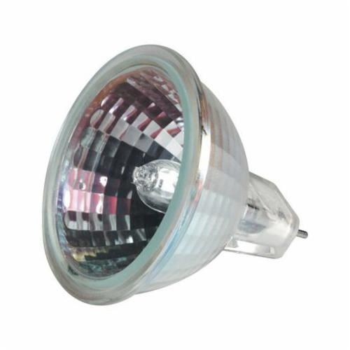 GE ConstantColor® Precise™ Q20MR16C/FL40-10-12 Pin/Plug-In Halogen Reflector Lamp, 20 W, Bi-Pin GX5.3 Halogen Lamp, MR16 Shape, 240 Lumens