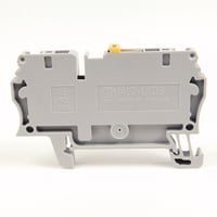 1492-LKD3Allen-Bradley, 1492-LKD3, Spring Clamp Terminal Block,Knife Disconnect Feed-Through, 2.5 mm (# 22 AWG - # 14 AWG), Standard Feedthrough, Gray (Standard),