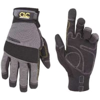 125-LFLEXGRIP, Handyman, General Purpose Glove, Work Glove, Hook & Loop, Elastic Cuff, Spandex, L, Full