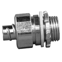 Data-Spec SheetAppleton® 4QS-50T Liquid Tight Oiltight Raintight Conduit Connector With Insulated Throat, 1/2 in Trade, Straight, Steel, Zinc Electroplated