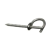 Arlington DR1 Drive Ring, 1/2 in Ring, 1/2 in L Under Strand, Steel, Galvanized