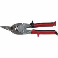 J1100LKlein® Journeyman™ J1100L Left-Cutting Self-Opening Journeyman Aviation Snip, 18 to 22 ga Cutting, 1-3/8 in L of Cut, Left/Straight Snip, Steel Blade, Steel Handle