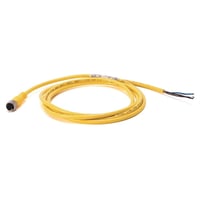 889DS-F4EC-15Allen-Bradley 889DS-F4EC-15 DC Micro (M12), SS Hdwre, Female, Straight, 4-Pin, PVC Cable, Yellow, Braided Shield, IEC Color Coded, No Connector, 15 meter (49.2 feet), 22AWG