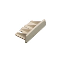 Wiremold® 2310B Blank End Fitting, 11/16 x 2-1/4 in, For Use With 2310B and 2300BAC Series Raceway, PVC, Ivory
