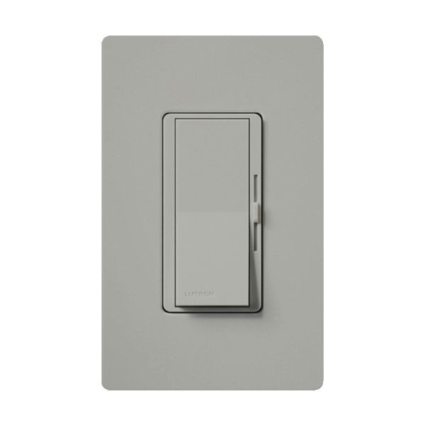 DVCL-153P-GRDiva C.L® DVCL-153P-GR 3-Way Designer Style Dimmer Switch, 120 VAC, 1 Pole, Gray