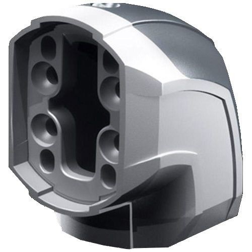 6206600Rittal 6206600 90 deg Threaded Conduit Elbow, 113 mm L, For Use With Rigid Conduit, Cast Aluminum/Plastic, Light Gray/Graphite Gray