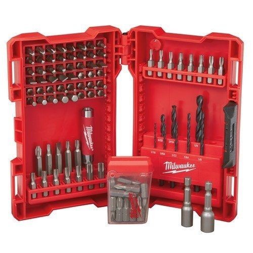 Milwaukee® 48-89-1561 Drill and Drive Bit Set, 95 Pieces, S2 Steel, Black Oxide