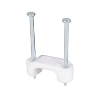 Steel City® 17-235 Hardware Rough-In Cable Staple, 12 to 10 AWG Cable, Plastic