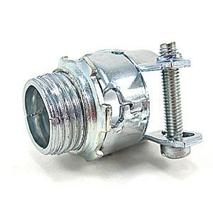 T&B® 256 Cable Connector, 1 in Trade, 1 in Knockout, 1-1/4 to 1-3/8 in Cable Openings, Malleable Iron, Zinc Plated