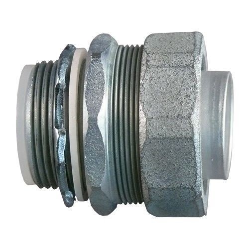 STB-200Appleton® STB-200 Liquid Tight Oiltight Raintight Conduit Connector With Insulated Throat, 2 in Trade, Straight, Malleable Iron, Triple Coated