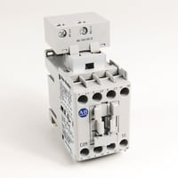 Allen-Bradley 100-C09UEJ10 Contactor, 9 A, 24V50/60Hz/24VDC Elec Cl, Electronic, 3 Normally Open poles, 24V DC Electronic, 1 NO Contacts & 0 NC Contacts, Single Pack, Load Side Coil Termination, Screw Terminals, Motor Load