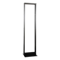 Hubbell® Nextframe® HPW84RR19 Equipment Rack, 84 in H x 19 in W x 3 in D, 500 lb
