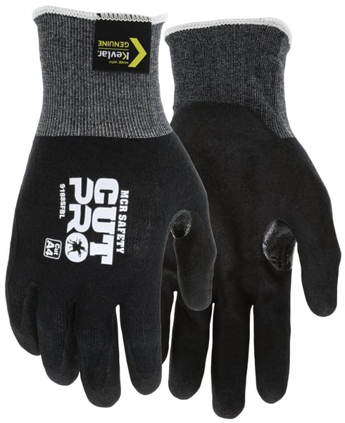 9188SFBXXLCut Pro 9188SFBXXL Work Gloves, XX-Large, Knit Wrist Cuff, Resists: Cut Resistant, ANSI Cut-Resistance Level: A4, Pair Hand