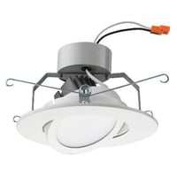 Lithonia Lighting® 6G1MW LED 40K 90CRI M6 Dimmable IC/Non-IC Retrofit LED Module, Static LED Lamp, 11 W Fixture, 120 VAC, Aluminum Housing