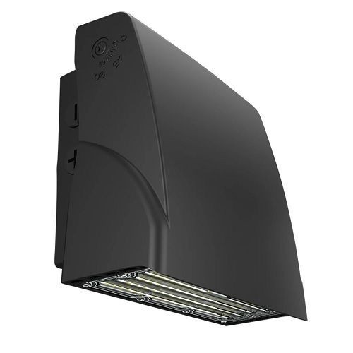 SLIM17FA30ADJRAB SLIM17FA30ADJ Field Adjustable LED Wallpack, 120 to 277 V, 30 W, 70 CRI, 3000K/4000K/5000K