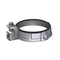 IBC-350L-20BCO-Z/Gedney IBC-350L-20BC Threaded Grounding Bushing, 3-1/2 in Trade, 14 AWG Solid Wire Min, 2/0 AWG Stranded Wire Max, 4-1/2 in Dia, Malleable Iron