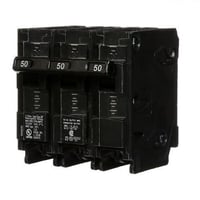 Siemens Q350 Molded Case Circuit Breaker With Insta-Wire, 240 VAC, 50 A, 10 kA Interrupt, 3 Poles, Thermal/Magnetic Trip