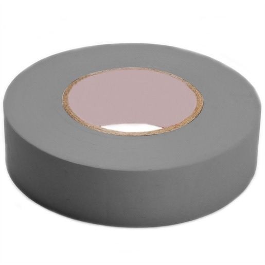 3M™, Scotch 35, Electrical Color Coding Tape, Vinyl, Gray, 1/2 Inch x 20 ft, 7 mil