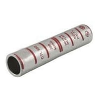 BBCU-025Penn-Union™ Penn-Crimps® BBCU-025 BBCU Long Barrel Compression Splice Connector, 250 kcmil Concentric/Compressed/Compact Stranded Copper Conductor, Die Code: B-16, 3-3/8 in L, Copper Plated