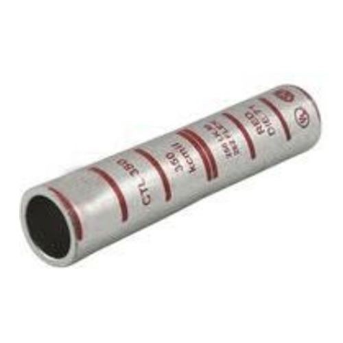 BBCU-025Penn-Union™ Penn-Crimps® BBCU-025 BBCU Long Barrel Compression Splice Connector, 250 kcmil Concentric/Compressed/Compact Stranded Copper Conductor, Die Code: B-16, 3-3/8 in L, Copper Plated