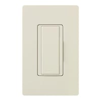 Maestro® MA-S8AM-LA Digital Switch, 120/127 VAC, 8 A Light/3 A Fan, 1 Poles, On/Off Operation, Light Almond