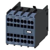 SIRIUS 3RH2911-2FA40 Auxiliary Switch Block, 24/230 VAC/24/110/220 VDC, 1/3/10 A, 4 Contacts
