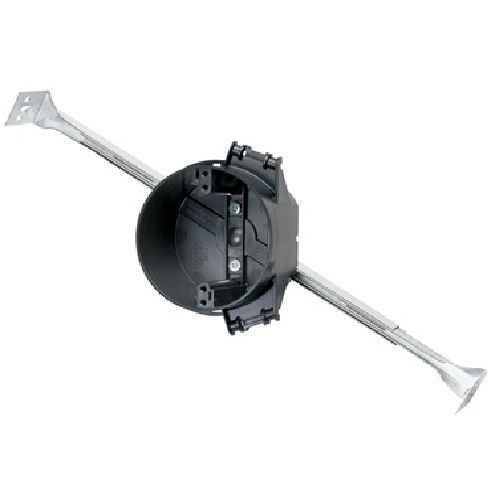 Pass & Seymour® S1-20-HAC Ceiling Box With Bar Hanger, Thermoplastic, 20.5 cu-in, 1 Outlet
