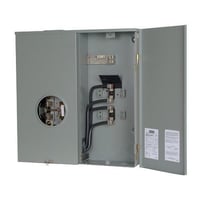 Siemens MM0404L1400RLM Meter Socket Circuit Breaker Combination, 120/240 VAC, 400 A, 1 Phase