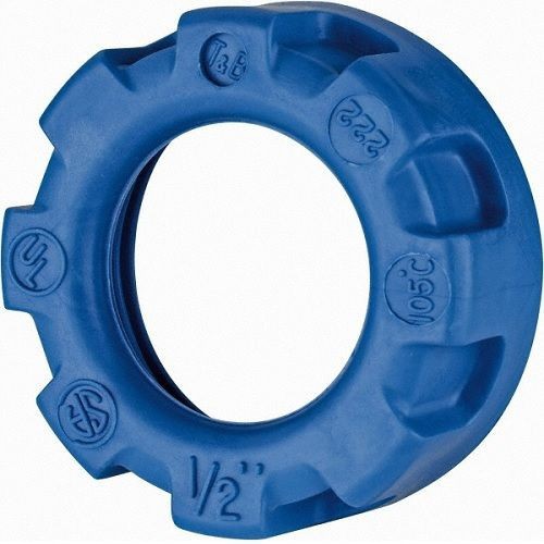 T&B® 222-TB Non-Metallic Conduit Bushing, 1/2 in Trade, Plastic
