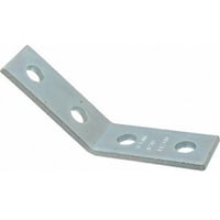 B-Line B247ZN Open Angle, 4 Holes, 37.5 deg Bend, Steel